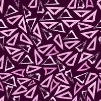 nahtlos abstrakt Muster von Dreiecke vektor