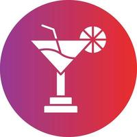 Vektor Design Cocktail Symbol Stil