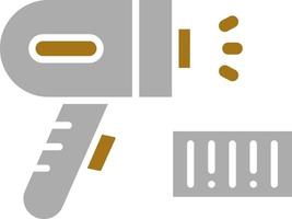 Barcode Scanner Vektor Symbol Stil