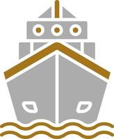 yatch Vektor Symbol Stil