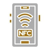 nfc vektor ikon stil