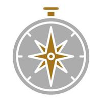 Kompass Vektor Symbol Stil