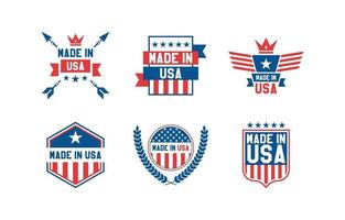 Made in USA Logo Vorlage vektor