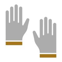 Latex Handschuhe Vektor Symbol Stil