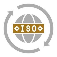 iso Standards Vektor Symbol Stil