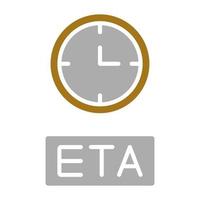 eta Vektor Symbol Stil