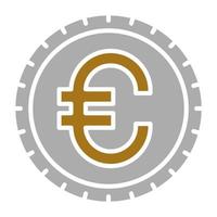 Euro Vektor Symbol Stil