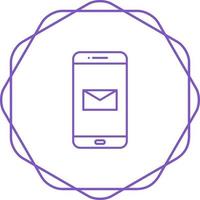 Messaging-App-Vektorsymbol vektor