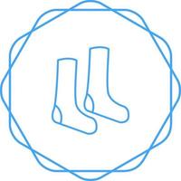 Socken-Vektor-Symbol vektor