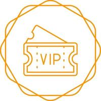 vip privilegium vektor ikon