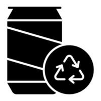 modern handgjord vektor av återvinning, ekologisk begrepp ikon i premie stil