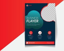 Geschäft a4 flayer Design Vorlage. korporativ Unternehmen flayer Design. vektor