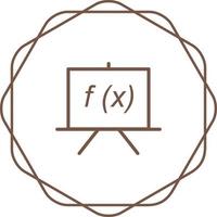 formel vektor ikon