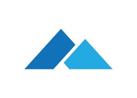 Berg Logo Symbol Design Vorlage isoliert vektor