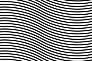 abstrakt nahtlos schwarz Streifen Linie Welle Muster Vektor. vektor