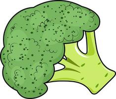 broccoli illustration isolerat på vit bakgrund vektor