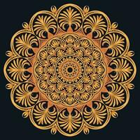 dekorative elemente luxus ornament muster verlauf mandala design vektor