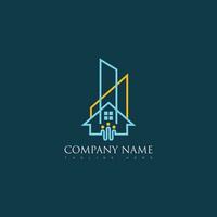 smart hus logotyp vektor design för din comany