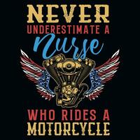 motorcykel ryttare grafik tshirt design vektor