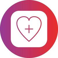 vektor design medicinsk app ikon stil