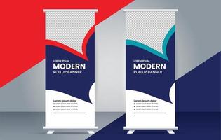 modern kreativ rollen oben Banner Design vektor