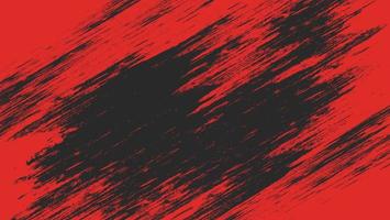 abstrakt schwarz rot Grunge Design Textur Hintergrund vektor