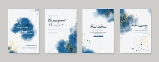 Aquarell abstrakt elegant Hintergrund. geeignet zum Hochzeit Einladung Karte Vorlage vektor