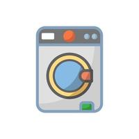 Waschen Maschine Symbol Design Vektor