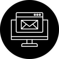 Email Marketing Vektor Symbol Stil