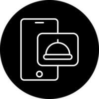 Essen App Vektor Symbol Stil