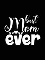 färgrik text mödrar dag Citat Lycklig mamma skjorta vektor typografi mamma förälskelser t-shirt design