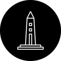 obelisk vektor ikon stil