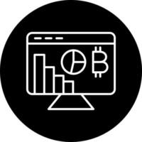 hashrate Vektor Symbol Stil