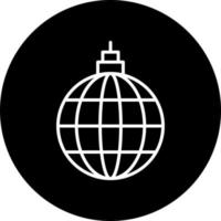 Disko Ball Vektor Symbol Stil