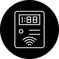 Clever Meter Vektor Symbol Stil