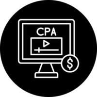 cpa Vektor Symbol Stil