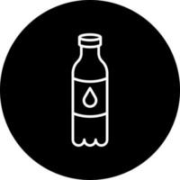 Wasser Flasche Vektor Symbol Stil