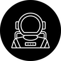 astronaut vektor ikon stil