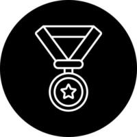 Medaille Vektor Symbol Stil