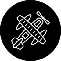 Wasserflugzeug Vektor Symbol Stil