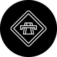 Autobahn Vektor Symbol Stil