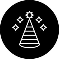 Party Hut Vektor Symbol Stil