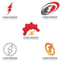 snabbare logotyp mall vektor symbol designuppsättning