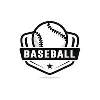 Baseball-Logo-Design-Vektor vektor