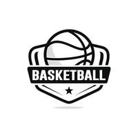 basketboll logotyp design vektor