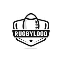 Rugby Logo Design Vektor