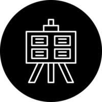 Storyboard Vektor Symbol Stil