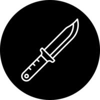 kniv vektor ikon stil