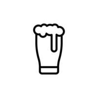 Bier Stein Vektor Symbol