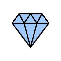 Diamant, Stein Vektor Symbol